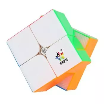 Little Magic 2x2 Магнитный магический куб Speed Little Magic 2x2x2 Magic Cube 2 слоя Speed Cube Профессиональные игрушки-головоломки