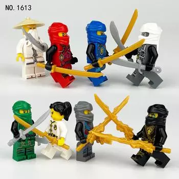 Little Sun 1613 Phantom Series Building Block Villain Small Particle Mosaic Toy Set