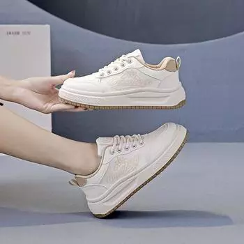 Little white shoes children s autumn new Korean version of female students leisure sports versatile board shoes 35