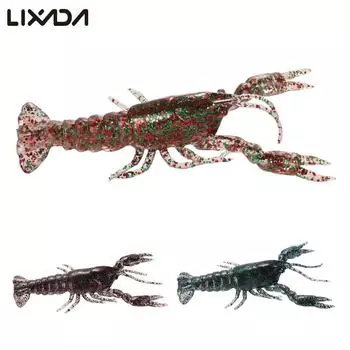 Lixada 12 см/19 г мягкая приманка для раков, креветок и лобстеров, искусственная приманка для плавания 1