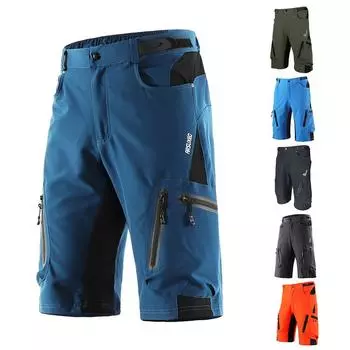 Мужские спортивные шорты Lixada Baggy свободного кроя, из полиэстера L темно серый