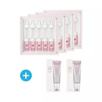 Liz K First C Pink 10 мл 5 шт.+5 шт.+5 шт.+5 шт. (Всего 20EA) + 2 крема для шеи 50 г НАБОР