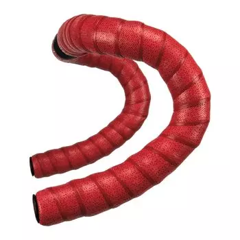 Lizard Skins Bicycle Bar Tape DSP Bar Tape V2 Thickness with Bar End Plugs Crimson Red 4.6mm Screw-in