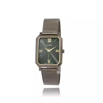 LLOYD Awesome Square New Мужские часы с сеткой цвета хаки LL1G22915XKK