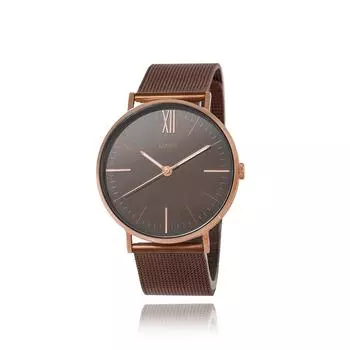 LLOYD [Часы для пар] Lmate Круглый циферблат Мужские часы с сеткой для пары LL1G20T72MYY
