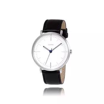 LLOYD Lmate Черные мужские кожаные часы 38 мм LL1G22604MSB