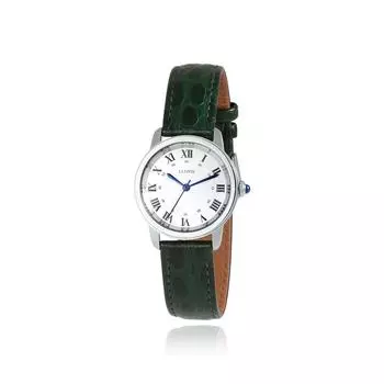 LLOYD London Eye Темно-зеленые кожаные часы LL2G23402XSM