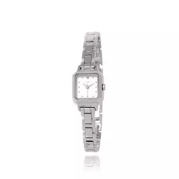 LLOYD Sensual Mini Square Серебристые металлические часы LL2G20C02ISS
