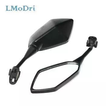 LMoDri зеркала для гоночных мотоциклов, зеркало заднего вида для спортивного велосипеда для Honda CBR F4 F4i/RC51/RVT 1000 DD250E/DD300/350 HYOSUNG чёрный