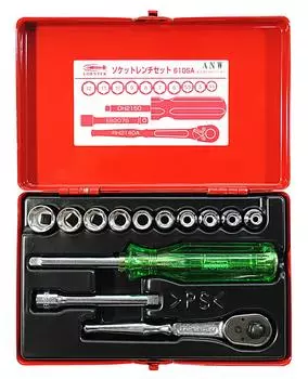 Lobtex socket wrench set 610SA (shrimp)