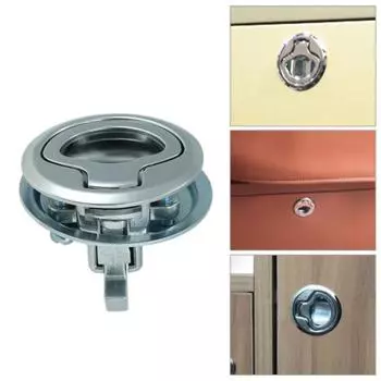 Лодка Flush Pull Hatch Slam Yacht Camper Палубная дверь Ящик Снасти Автодом Детали из нержавеющей стали Аксессуары