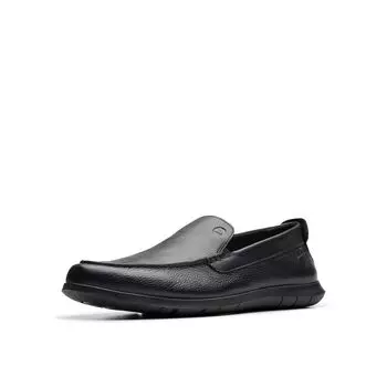 Лоферы Flexway Step Black Leather cm [Clarks] Slip-on мужские 25.5
