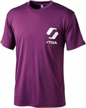 Logo Purple SS [STIGA] T-shirt JP-II фиолетовый