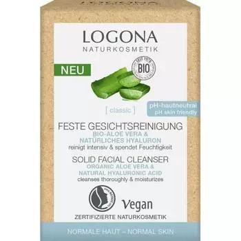 Logona Классическое очищающее мыло для лица 60 г