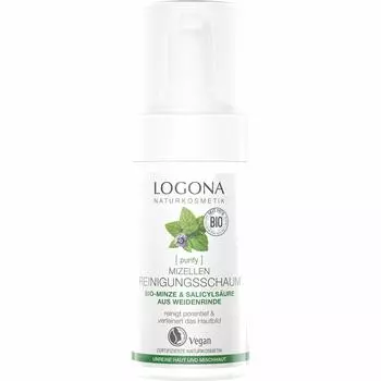 LOGONA regular import Очищающая пенка Clarify 100 мл [японский продукт] Mint