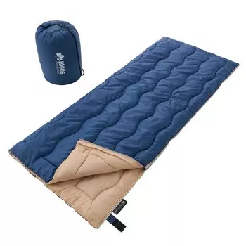Logos Antibacterial and deodorizing fully washable Domile sleeping bag 0 Blue Width 80 x Depth 190 cm (approx.) синий