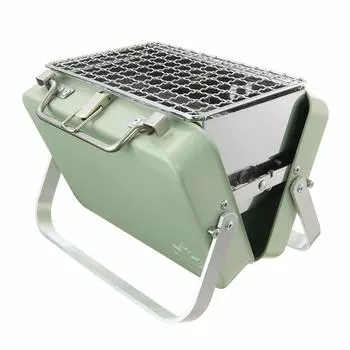 Угольный гриль LOGOS Attache Mini 81060970 зелёный