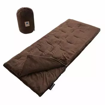 LOGOS Fully warm sleeping 0 72683061 Sleeping suitable for temperatures down to disaster fully washable washable, soft, bag, bag, 0, prevention, коричневый