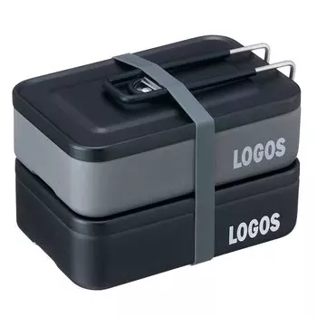 LOGOS LOGOS Stack Female Kit Metal Case Set 88230243 Черный Ширина x Глубина x Высота см & [Женский комплект] (Прибл.) 19,5 11,5 5,5 чёрный