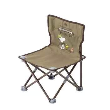 LOGOS SNOOPY Tiny 86001095 Khaki Peanut Outdoor Складной стул для кемпинга Chair-BA хаки