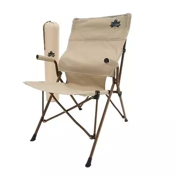 LOGOS Tradcanvas Work Back Chair 73173168 бежевый складной стул для кемпинга на открытом воздухе грузоподъемность 150 кг бежевый