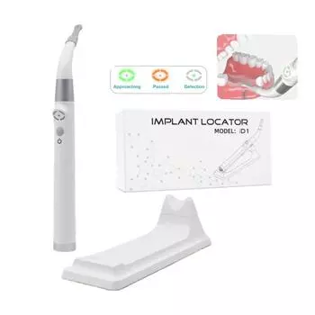 Локатор дентальных имплантатов Smart Find Implant Screw Датчик Easy-Do Детектор имплантатов Трехмерные вращающиеся инструменты EU Plug серый/белый