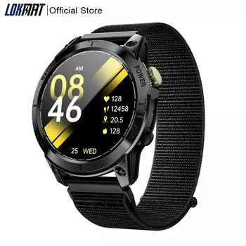 LOKMAT ZEUS 2 PRO Спортивные Смарт-часы 1,45 Полный круглый сенсорный экран Bluetooth-вызовы Смарт-часы Фитнес-трекер для смартфона