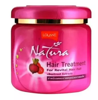 LOLANE Свекольная лечебная маска для поврежденных и выпадающих волос 100ml