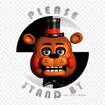 Lolbit Mlg Five Nights At Freddy s Sister Location Ultimate Custom N термонаклейки для одежды, футболка, сумка, теплопередающие наклейки, железные нашивки