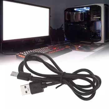 Кабель USB-Micro USB с длинным наконечником, штекер 1 м/3,3 фута, кабель для зарядки, удлиненный наконечник 10 мм для быстрой зарядки и передачи данных