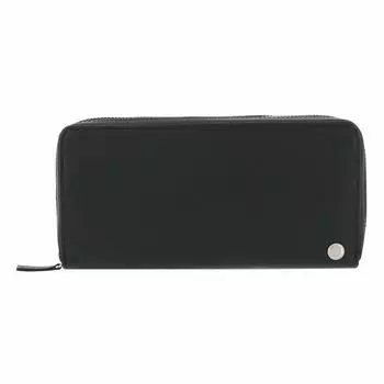 Long Wallet Round Zipper Large Capacity Amigo Our Limited Special Order Model Cowhide Genuine Leather 24019 [Takeo Kikuchi] Men s [31] Black/Red