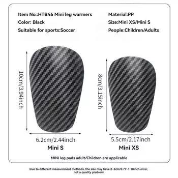 Loogdeel Mini Soccer Shin Guards,Extra Mini Football Shin Guards Kids Youth Adults Shin Guards Protective Equipment Shin Guards