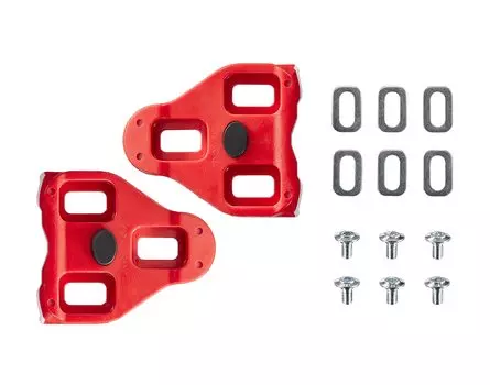 look cleats DELTA RED