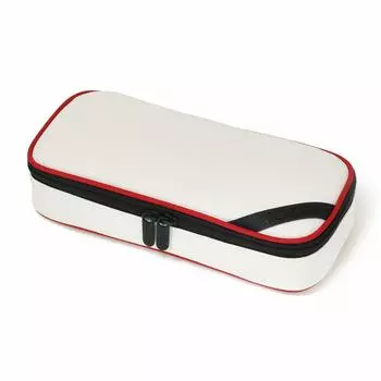 LOONLOON 660 Rainy Pencil Large Simple Design Case, White, Capacity, Stylish, Two-Story, Multifunctional, белый