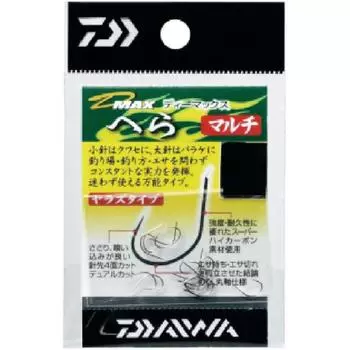 Лопатка Daiwa D MAX с несколькими крючками, рыболовный крючок размера 4