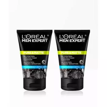 Lorealparis [2 упаковки] Man Pure Matte Charcoal Icy Foam Reno none