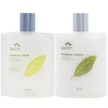 Лосьон для кожи Man with Flowers Homme Skin Lotion 140 мл 3 шт. на выбор Emotion basic cosmetics, 1 набор