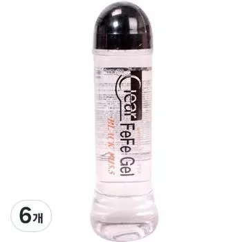 Лосьон для тела Clear Pepe Gel Black PH5.5, 360 мл, 6 шт.
