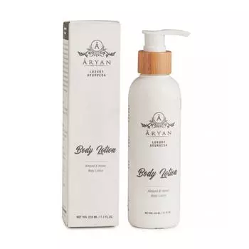 Лосьон для тела с Миндалем и Медом (210 мл), Body Lotion Almond & Honey, Aryan
