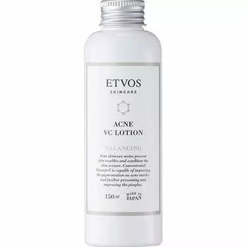 Лосьон от прыщей ETVOS Medicated Acne VC Lotion I 150 мл Производное витамина C VC Ethyl Adult Acne Whitening Quasi-лекарство