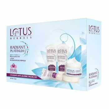 Lotus Herbal Radiant Platinum Cellular Антивозрастной набор для лица