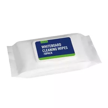 LOUKIN Whiteboard Cleaner Dry Erase Wipes Whiteboard Wet Влажные салфетки для влажной очистки Whiteboard Wet Листовой очиститель Whiteboard Cleaner 50 листов Нетоксичный (1 пакет)