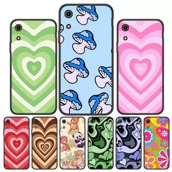 Силиконовый чехол Love Heart для Huawei Honor 50 10X Lite 20 7A 7C 8X 9X Pro 9A 8A 8S 9S 10i 20S 20lite 7X 10 lite Чехлы-бампер Honor 8S
