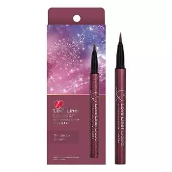 Love Liner Glitter Collection Liquid Eyeliner (Bordeaux Brown)