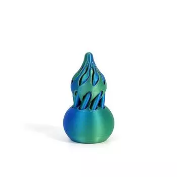 Lucky Gourd 3D Printed Spiral Toys Снятие стресса Невозможная пирамида Проходная скульптура Проходная пирамида Игрушка Домашний декор