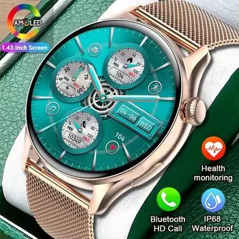 LUCKY START Смарт-часы для женщин и мужчин Bluetooth-вызов всегда отображает время сердечного ритма Спортивные часы для здоровья IP68 Водонепроницаемые музыкальные умные часы Silicon чёрный