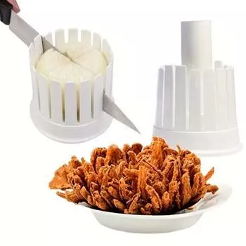 Лукорезка Blossom Maker All-in-One Flower Making Kit Шеф-повар Инструмент для резки лука для томатов и многого другого белый