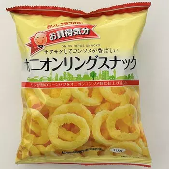 Луковые кольца JCC Bargain Snack 40 г x 12 шт.