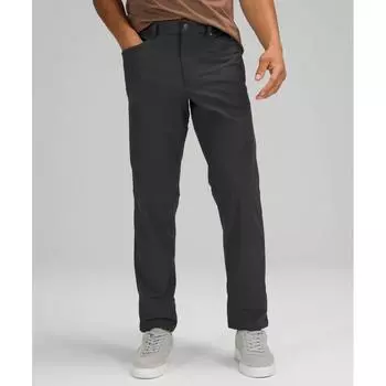 Lululemon Abc Classic Fit 5 Pocket Pant 32l Warpstreme Obsidian 28/32