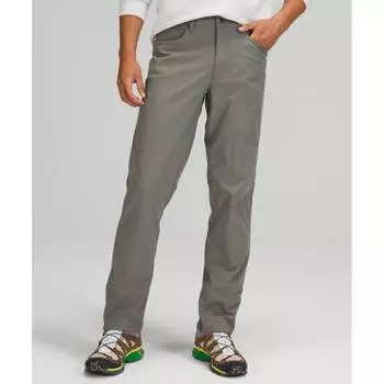 Lululemon Abc Classic Fit 5 Pocket Pant 30l Warpstreme Grey Sage 40/30